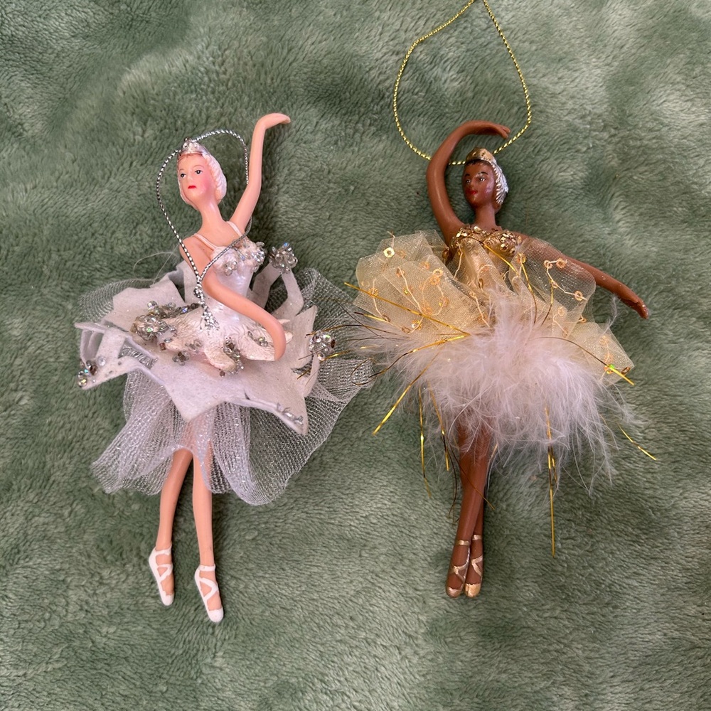 Elegant Ballerina Ornaments